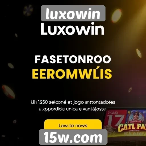 Plataforma Luxowin lança promoções exclusivas em determinados jogos